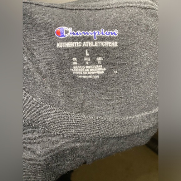 Champion Men's Large Sweatshirt, Powerblend, Fleece Crewneck Sweatshirt - Picture 3 of 3